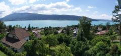 Maison de Morat - View of Lake Annecy from the balcony