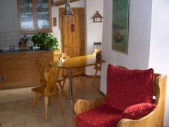 Maison du Bourg - Living room through to kitchen