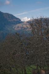 Maison Le Plan - View from the balcony (2), Mont Billiat