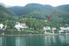 Maison Meillerie - The setting above the lake
