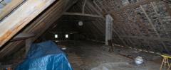 Maison Thusy - The unconverted attic space