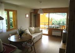Appt. Le Maquis - The living room, with balcony