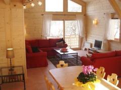 Chalet Marmotte - The living room