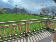Chalet Mathonex - The view from the balcony