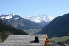 Chalet Matrix - Views towards Les Dents du Midi
