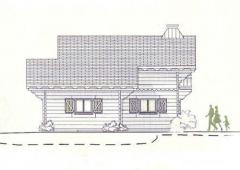 Chalet Mezzo - The west face
