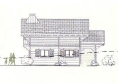 Chalet Mezzo - The east face