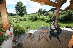 Chalet Nant Cruy - The terrace