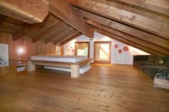 Chalet Nant Favre - Bedroom on the mezzanine