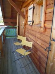 Chalet Odysseus - Top floor balcony