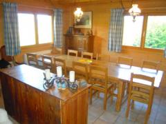 Chalet Odysseus - The dining area