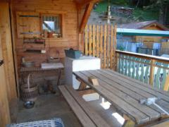 Chalet Odysseus - Outdoor dining area