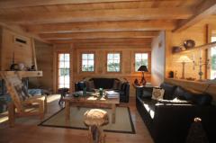 Chalet Le Perret - The main living room
