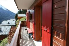 Chalet Le Pique Vert - The balcony