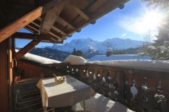 Chalet Le Plane Nord - The terrace and views