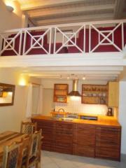 Chalet Prêles - Kitchen and mezzanine