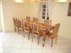 Chalet Prêles - Dining area