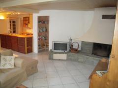 Chalet Prêles - Lounge and kitchen