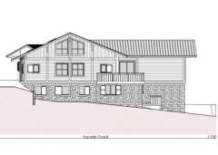 Chalet du Rocher, Appt. T1 - West face