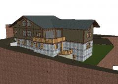 Chalet du Rocher, Appt. T2b - 3D image of the development