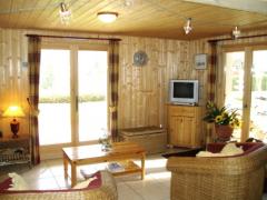 Chalet Quatre Saisons - The apartment living space