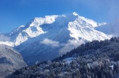 Terrain Les Recourbes, Lot 3 - The view of Mont Blanc