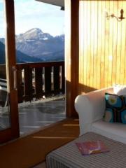 Appt. Les Seilles B1 - Doors to balcony and views beyond