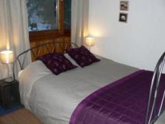 Appt. Les Seilles B1 - Bedroom, double bed area