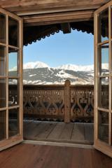 Chalet Sochi - The master bedroom balcony