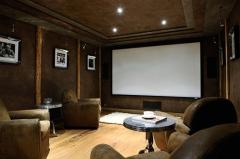 Chalet Sochi - The home cinema room