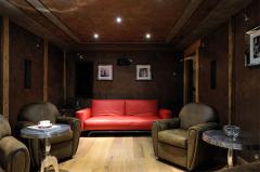 Chalet Sochi - The home cinema room