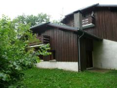 Chalet Soleret - Showing french windows and terrace area