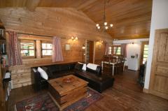 Chalet Tounet - Living room - the sitting area