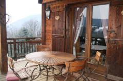 Chalet Van Houcke - The terrace