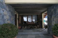 Chalet Van Houcke - Covered entrance area
