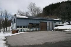 Farm and Barn Van Houcke - The steel framed barn