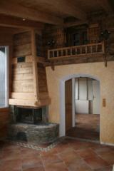 Farm and Barn Van Houcke - Living room and fireplace
