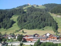 Appt. Les Bois Venants - View of Pleney and Morzine in the summer