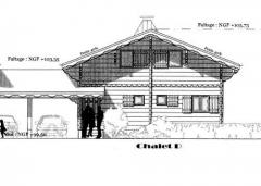 Chalet Drosera - Chalet D, north face