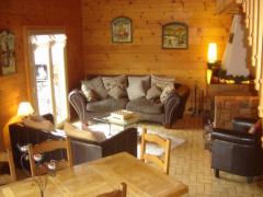 Chalet Lac de Vonnes - The living/dining room