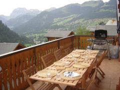 Chalet Lac de Vonnes - The terrace/balcony