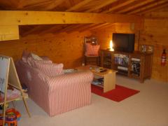 Chalet Lac de Vonnes - The mezzanine sitting area